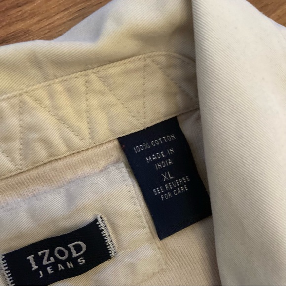 Vintage Retro Izod Rugby Shirt Men’s XL Striped - Picture 5 of 11